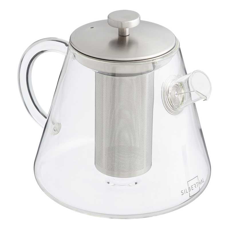 Silberthal Teekanne Glas 1,5 l