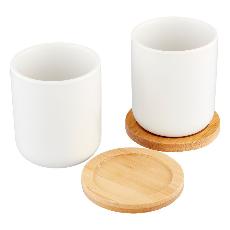 Bredemeijer Umea Cups 2er-Set weiß