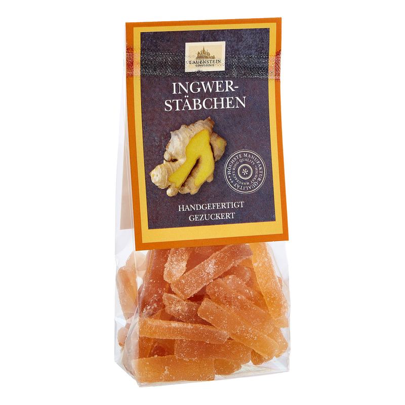 Ingwer Stäbchen gezuckert 150 g