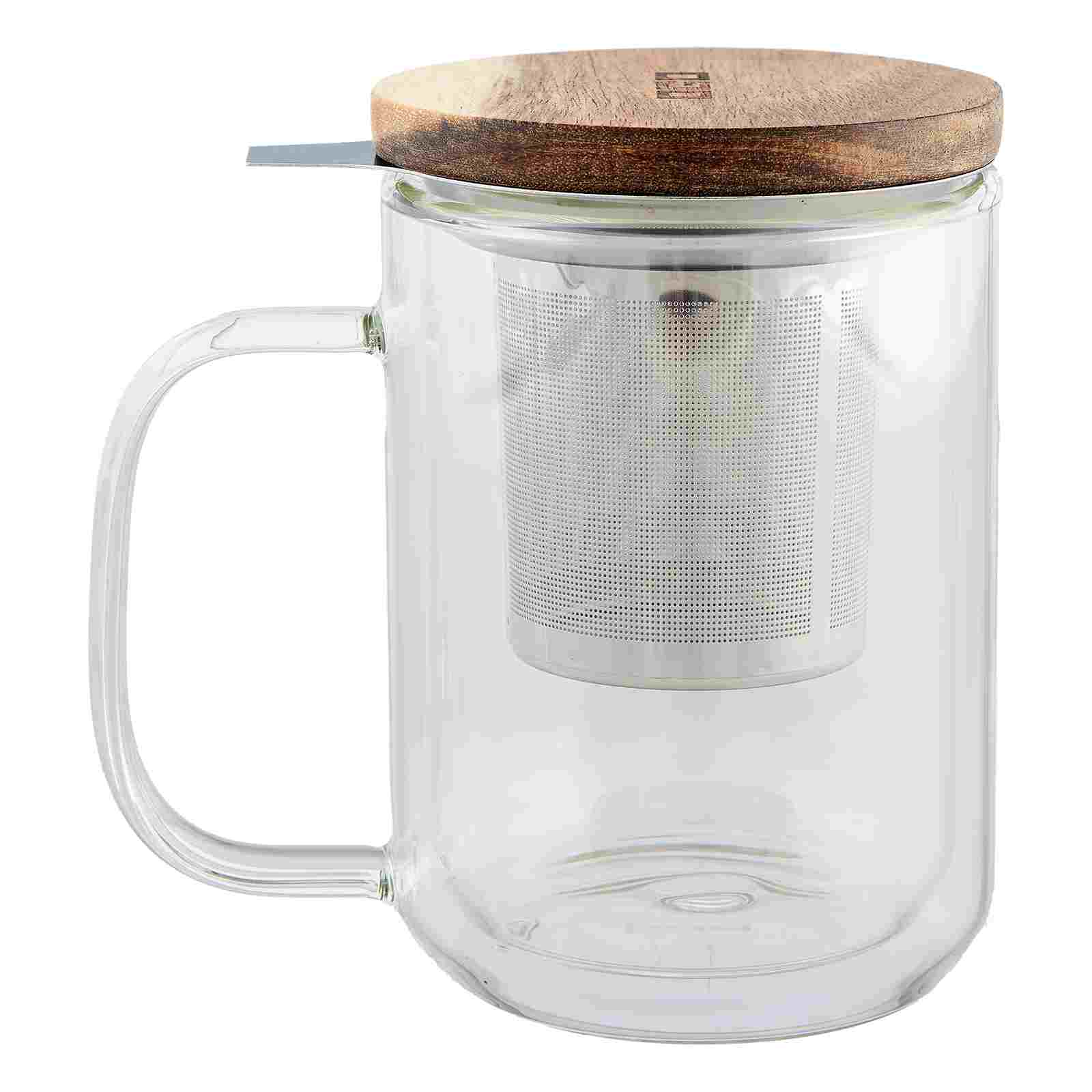 Glasbecher Gustave inkl. Sieb & Deckel