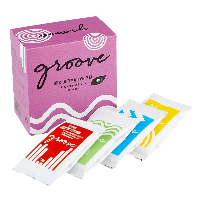 Teeprobierbox GROOVE Bio