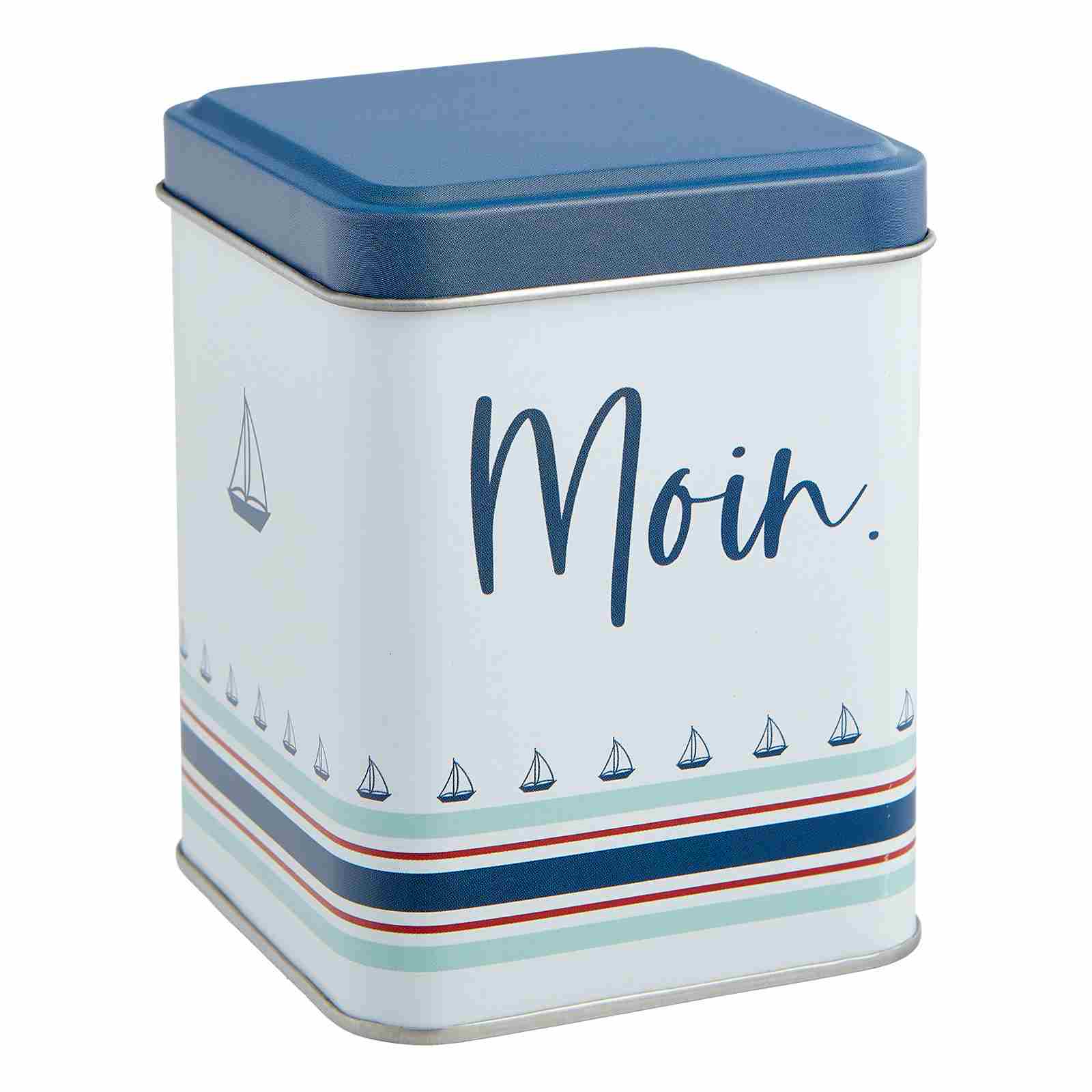 Teedose Marina Stripes "Moin"