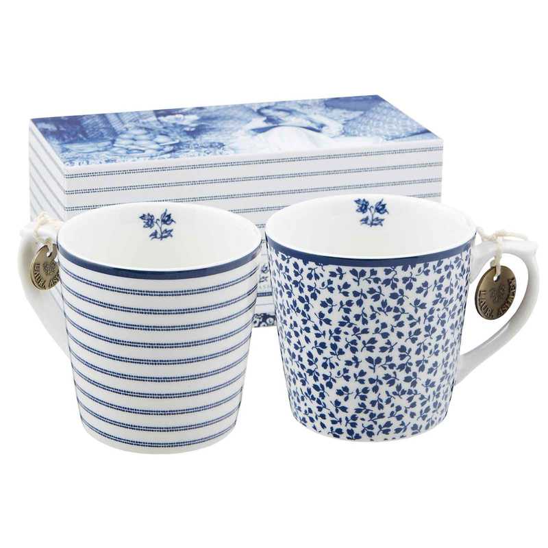 Laura Ashley Porzellanbecherset klein Floris und Candy