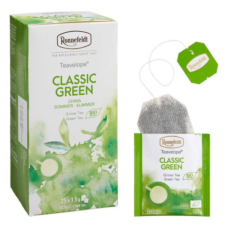 Teavelope® Classic Green BIO 37,5 g