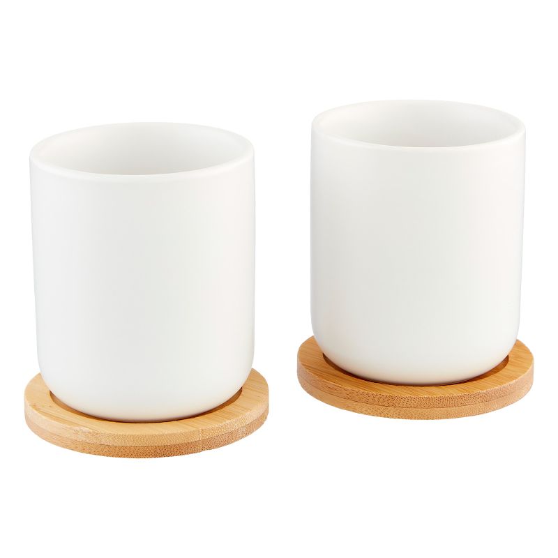 Bredemeijer Umea Cups 2er-Set weiß