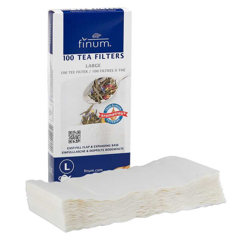 Finum Teefilter extra lang mit Lasche