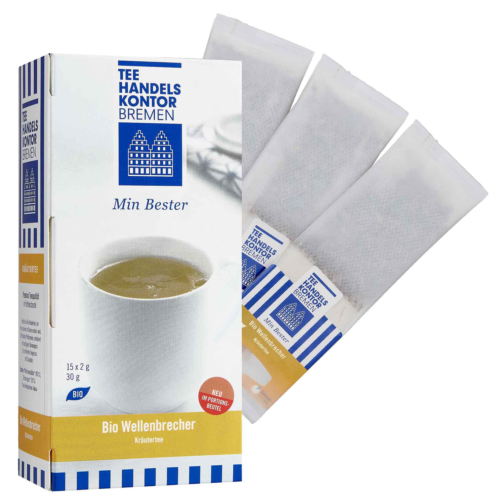 Min Bester Bio Wellenbrecher 15 Beutel a 2 g
