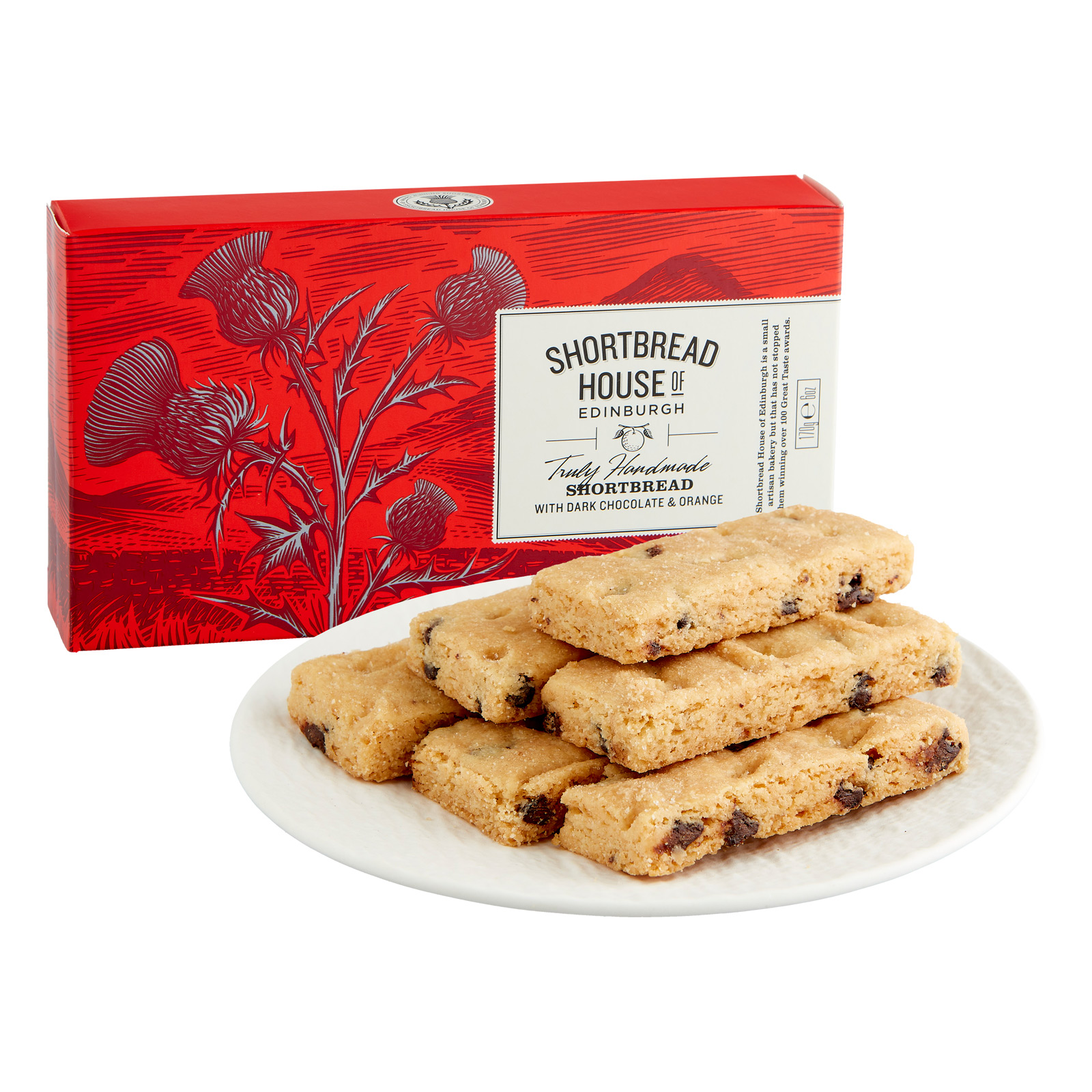 Shortbread Chocolate & Orange 170 g