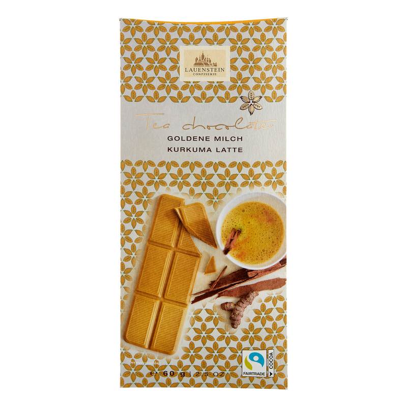Teeschokolade Kurkuma Latte Lauenstein 60g