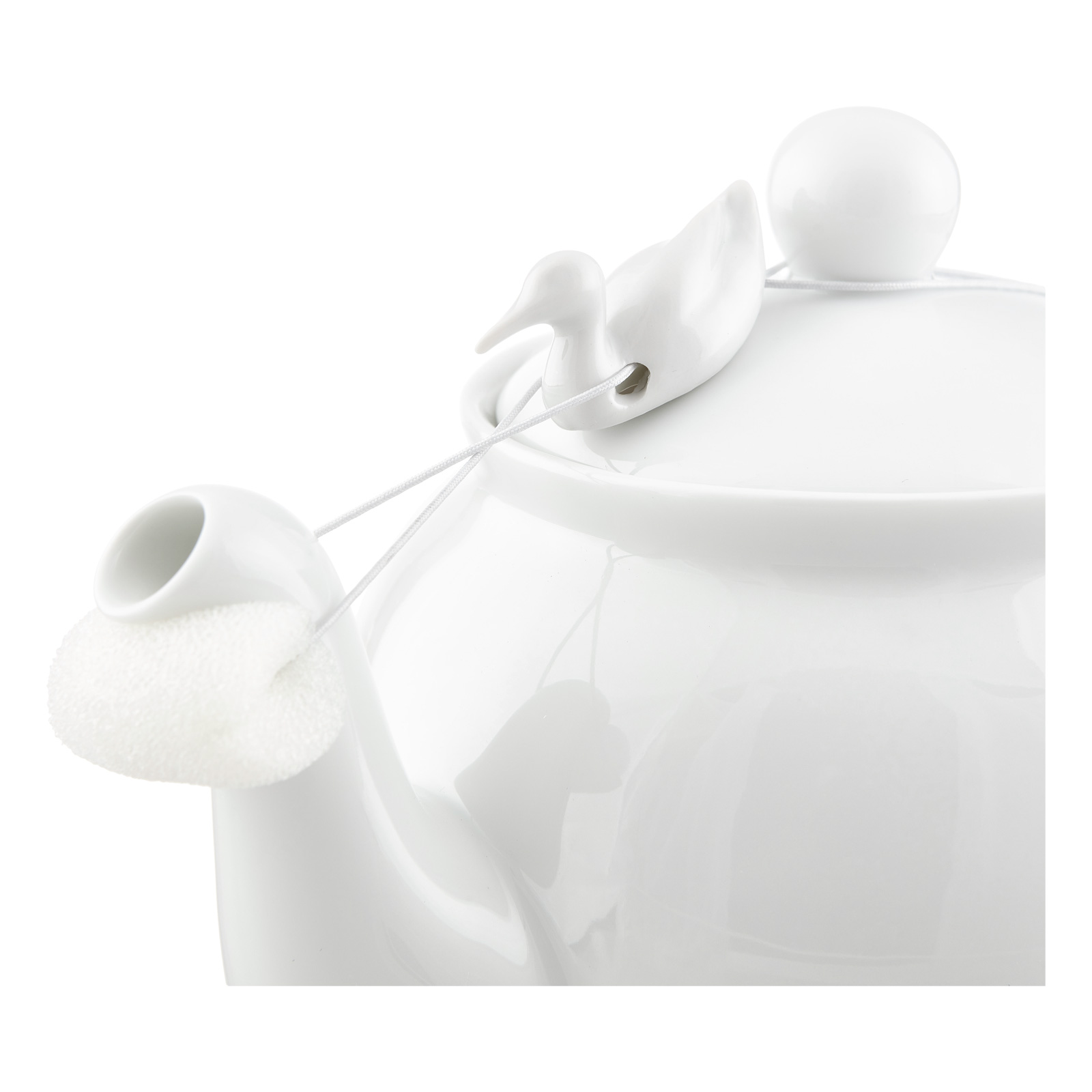 Tropfenfänger Ente schwimmend