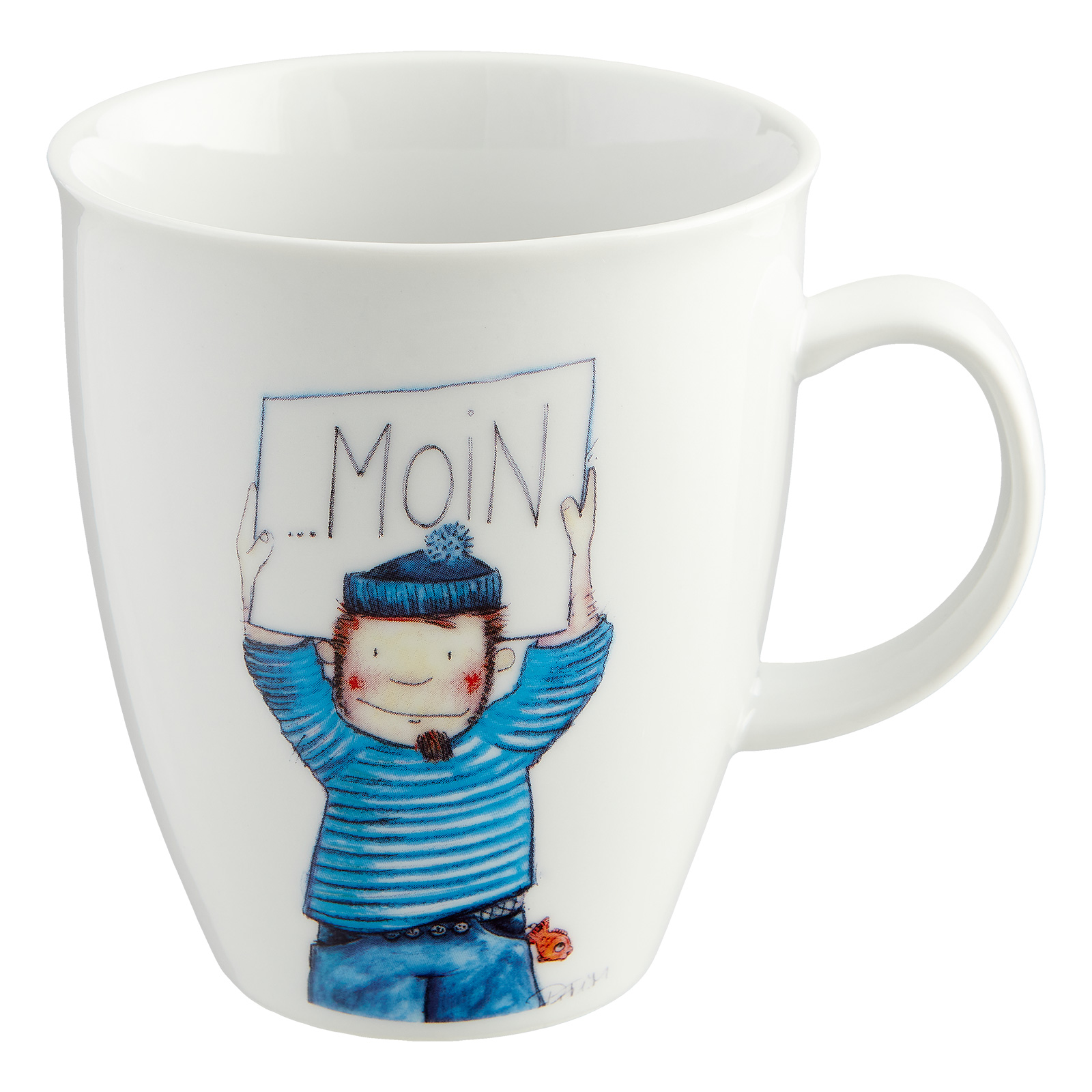 Porzellanbecher Moin Matrose