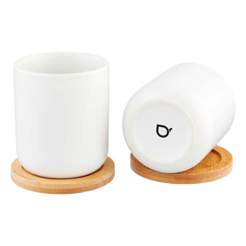 Bredemeijer Umea Cups 2er-Set weiß