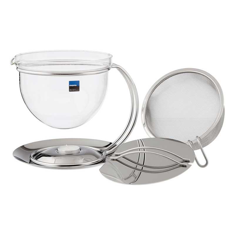 mono filio Teekanne 1,5 l mit integriertem Stövchen