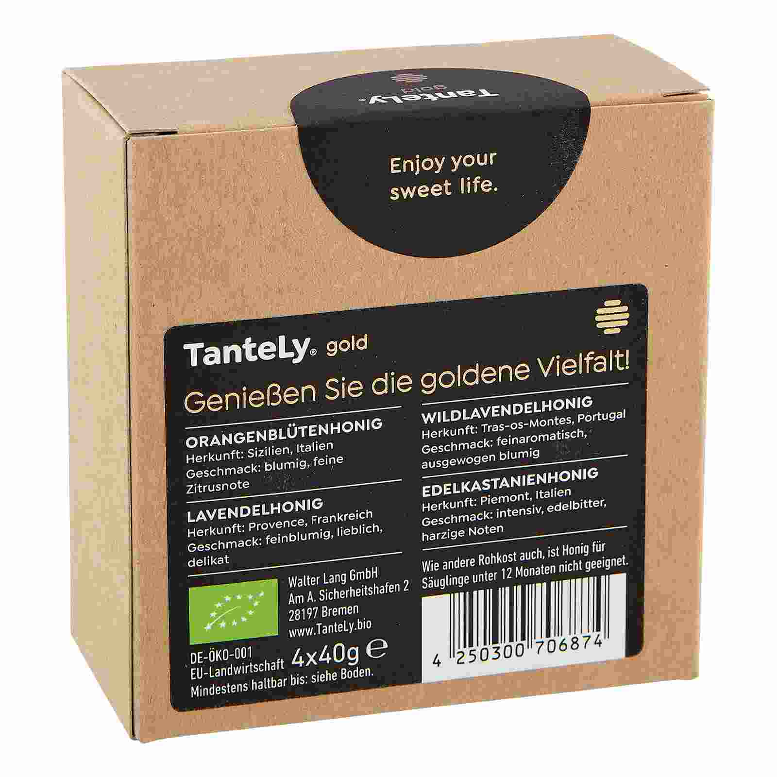 TanteLy Bio Geschenkset 4 x 40g