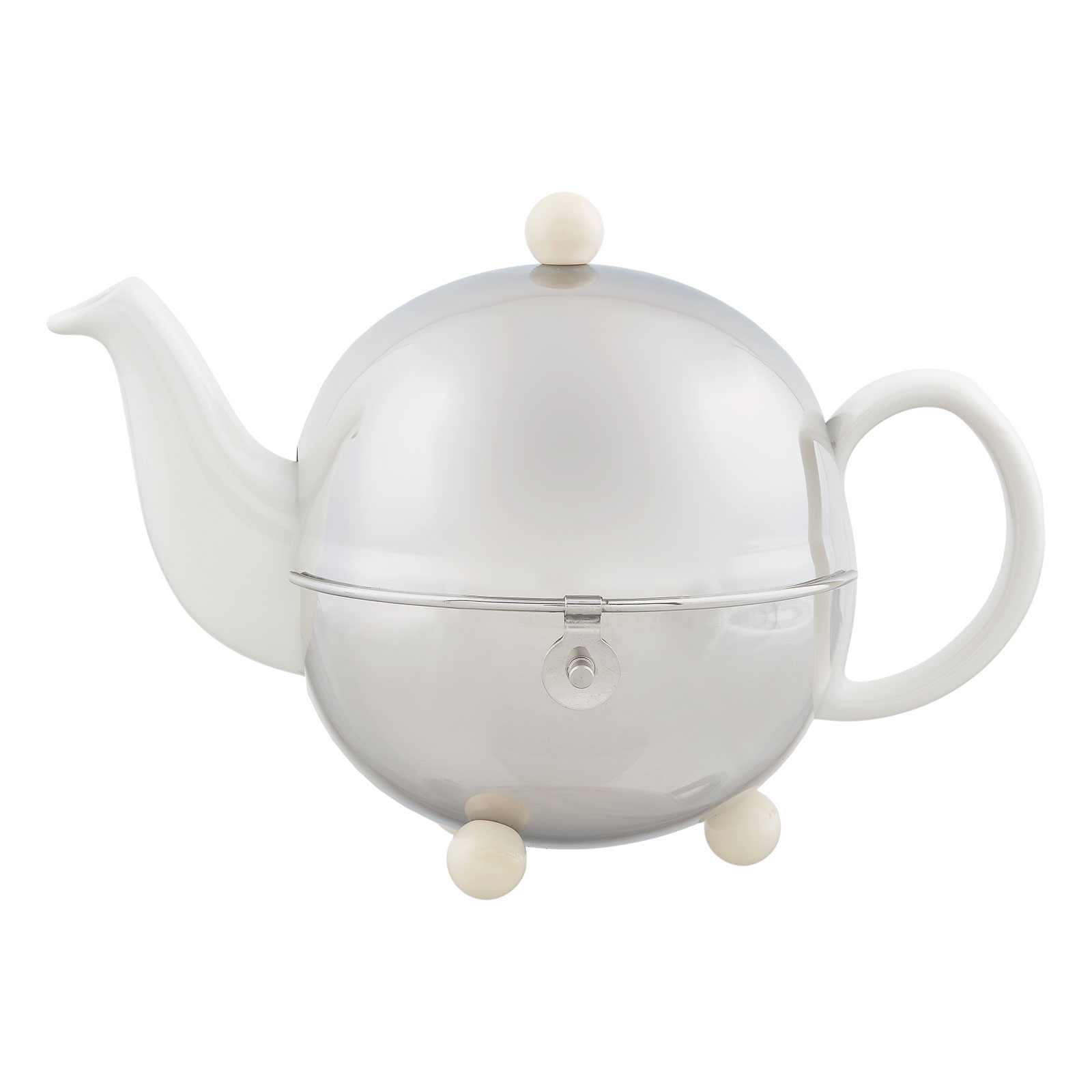 Bredemeijer Teekanne Cosy 0,9 l weiß