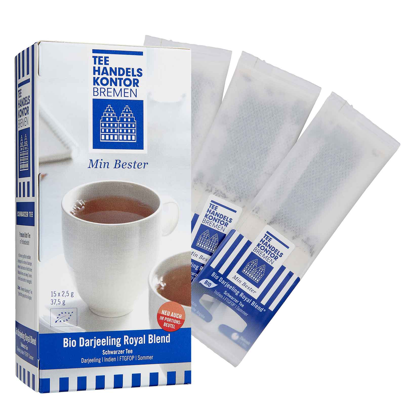 Min Bester Bio Darjeeling Royal Blend 15 Beutel a 2,5g