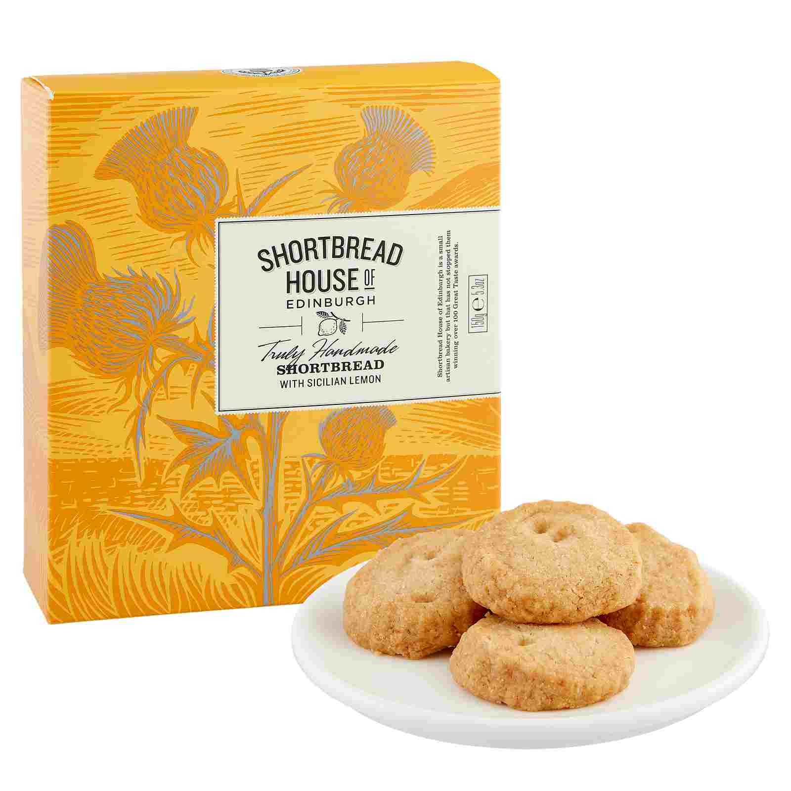 Shortbread Sicilian Lemon 150g