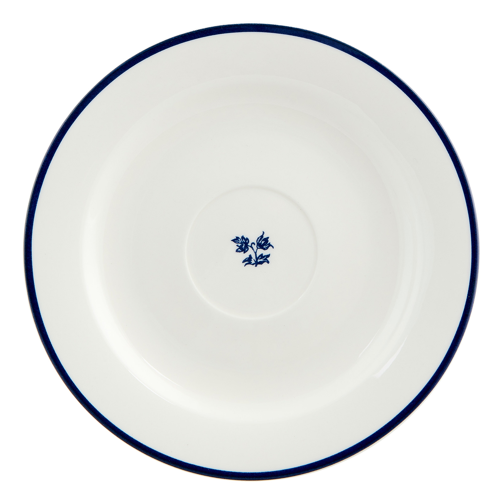 Laura Ashley Porzellantasse mit Untertasse blaue Rose