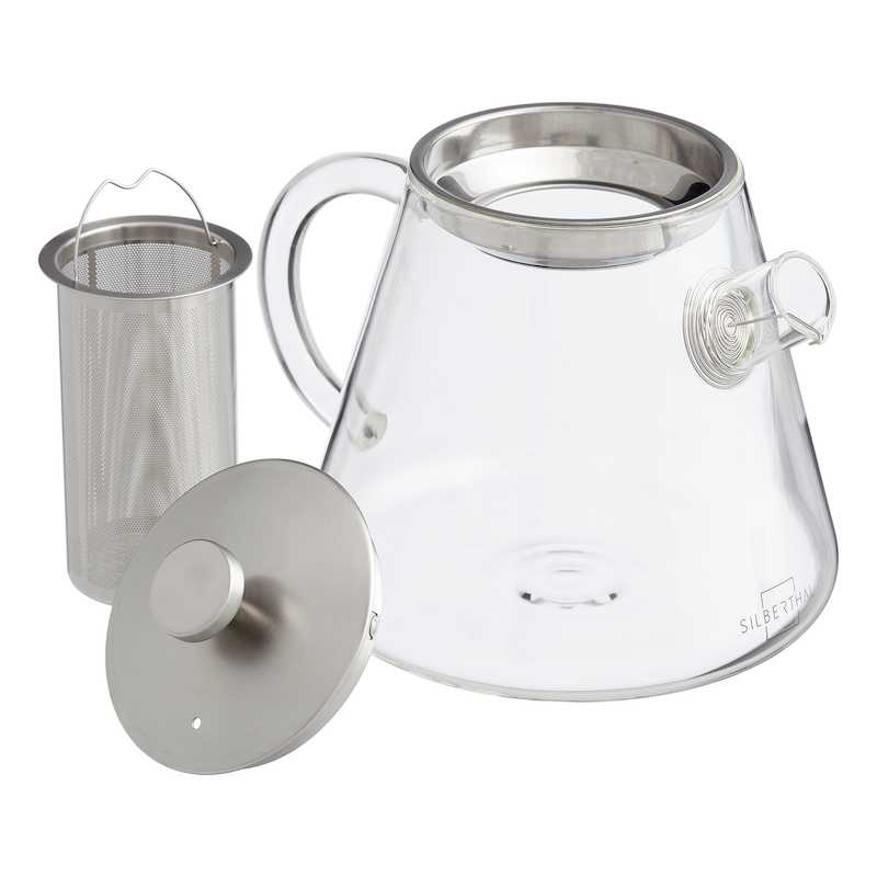 Silberthal Teekanne Glas 1,5 l